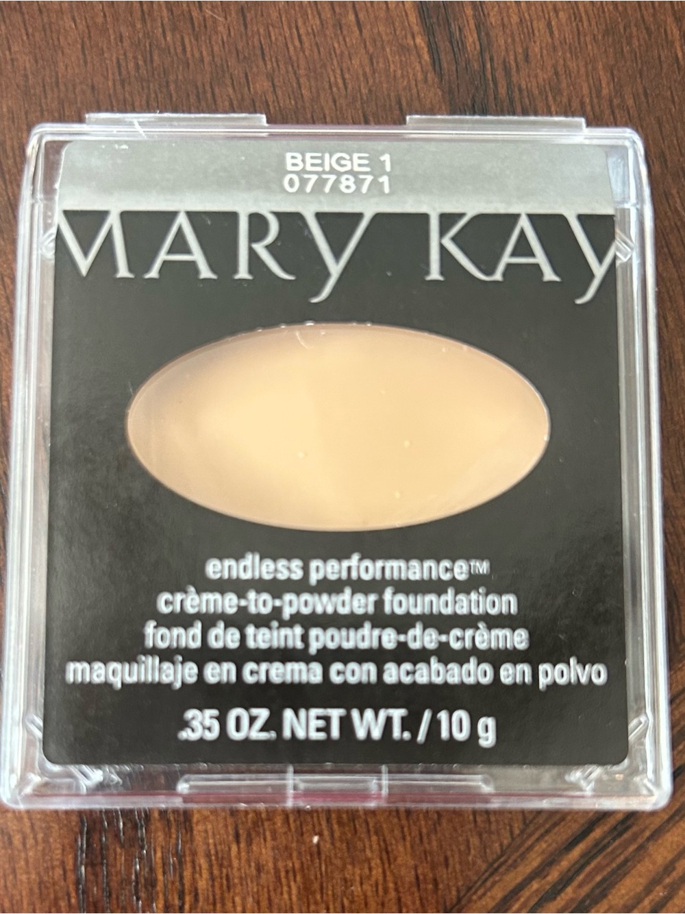 MARY KAY Endless Performance Crème-to-Powder Foundation Beige 1  New “Read Info”
